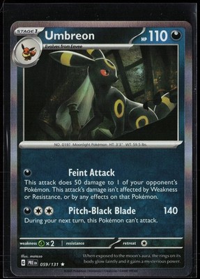 Umbreon - Holo # 059/131 PRE NM