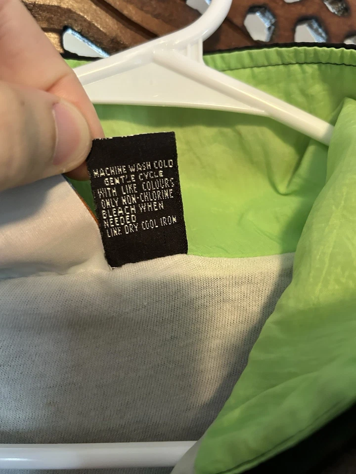 Chaqueta cortavientos vintage para hombre Spalding talla grande Foto 4 de 4