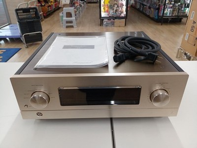 LUXMAN C-8F Control Amplifier w/ Accessories Tested from Japan Works MG01 23.0