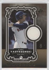 2007 SP Legendary Cuts Masterful Material Carl Yastrzemski #MM-CY HOF 1h1