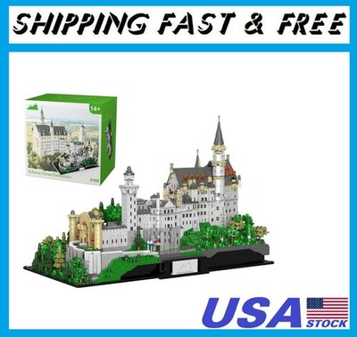 Castle Building Sets for Adults, 6786 Pcs Giant Neuschwanstein Castle 