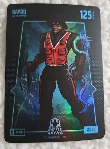 Bo Jackson Battle Arena Alpha Update - BAYOU Ja\'Marr Chase BF-198 Ice Battlefoil