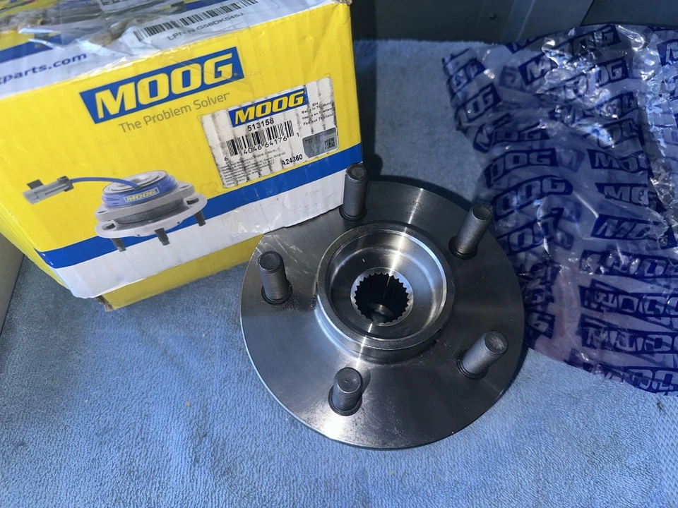 MOOG 513158 轮轴承和轮毂组件适用于 99-06 吉普切诺基 TJ 牧马人 — 第 2/4 张图片