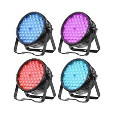BETOPPER 54x3W Stage Lights for Parties, RGB LED Par Light, DMX DJ Lights Sou...
