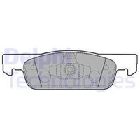 Delphi BremsbeläGe Vorne FüR Renault Clio IV Twingo III Dacia Sandero II Logan