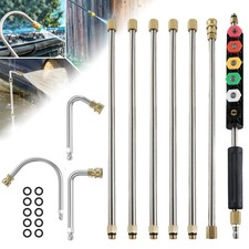 Gutter Cleaning Tool Extension Wand Lance Rod High Pressure Washer Roof Cleaner