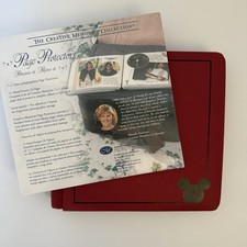 Creative Memories Disney Mickey Mouse 7x7 Red Scrapbook Album 24 Pgs Protectors