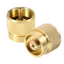2 Pack Propane Camping Stove Adapter 1LB Propane Small Tank Input EN417 Linda...
