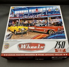 MasterPieces - Wheels - The Showcase 750 Piece Jigsaw Puzzle