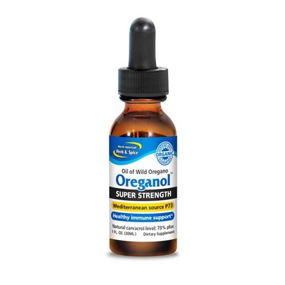OREGANOL Oil of Oregano P73 SUPER STRENGTH 1 FL Oz North American Herb and Spice