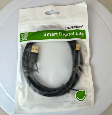 UGREEN USB-A to Micro-USB Cable 5ft Black Gold-Plated Connectors MPN 10350