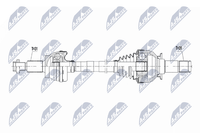 Nty Antriebswelle NPW-JG-020 FüR Jaguar Xf 1 X250 Xj X351 Sportbrake Ti4 SCV6