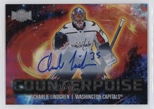 2024-25 Skybox Metal Universe Counterpoise Auto Charlie Lindgren #12CT Auto 3d2