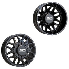 20x8.25 Xm Off-road Xm-900 Matte Black Forddodge Dually Wheels 10x225 Set Of 6 20x8.25 Xm Off-road Xm-900 Matte Black Forddodge Dually Wheels 10x225 Set Of 6