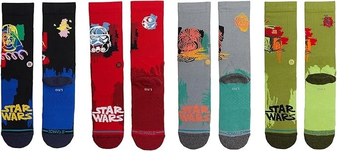STANCE x STAR WARS SW Juego de Caja Pulida Calcetines Pequeños = Hombres 3-5.5 y Mujeres 5-7.5 Foto 3 de 4