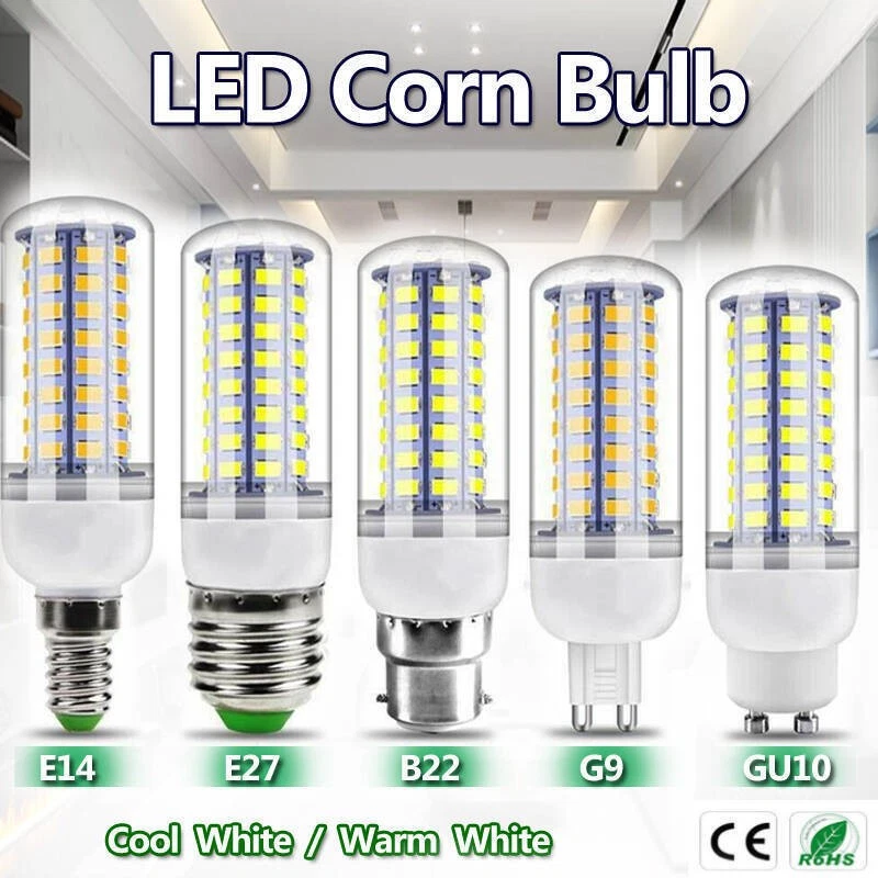 LED Bulb E27 E14 GU10 G9 7W 15W 20W 25W Corn light bulbs Replace Halogen lamp - Image 3 of 4