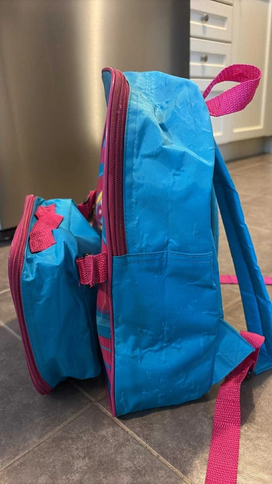 Vintage 2002 The Powerpuff Girls Backpack With Lunch bag READ - Image 2 of 4