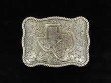 Nocona Texas Scalloped Buckle - Acc Buckle - 37528