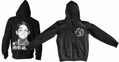 Alfalfa Tattooed Premium Zipperjacke Tattoo Kult,Fashion,Gothic,Emo,Pin up
