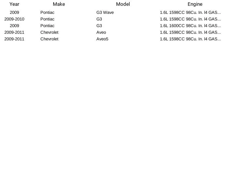Módulo de bomba de combustible Airtex E4003M para Pontiac Chevrolet Aveo Aveo5 G3 G3 Wave 09-11 Foto 4 de 4