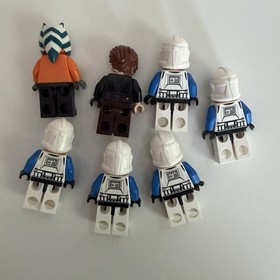 Lego 75004 75002 8098 7675 7680 8037 Star Wars 501st Clone Trooper Minifigures