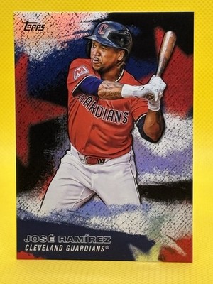 2026 Topps Series 1 JOSE RAMIREZ Stars of MLB Parallel SMLB-18 Baseball
