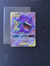 Pokémon Team Up Holo Ultra Rare Gengar & Mimikyu GX 164/181 Damaged on eBay