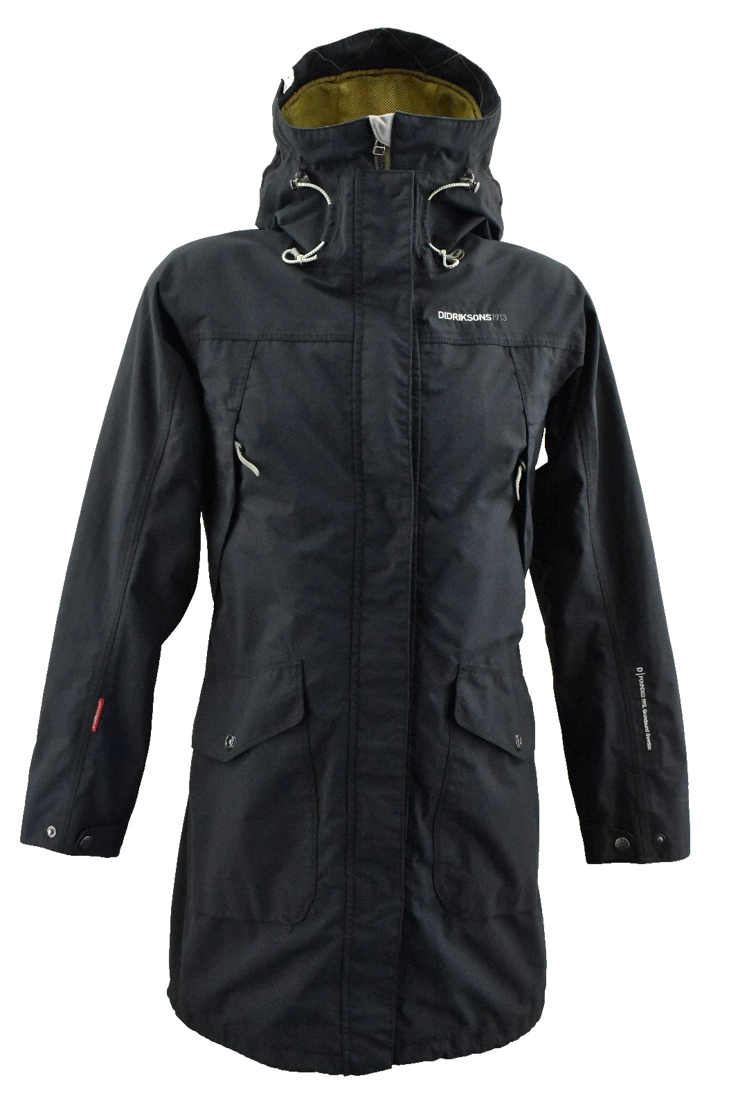 DIDRIKSONS Thelma Jacket Women`s Parka Coat Storm System Waterproof Hooded 38