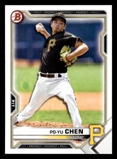 Po-Yu Chen 2021 Bowman Draft #BD-151 Pittsburgh Pirates