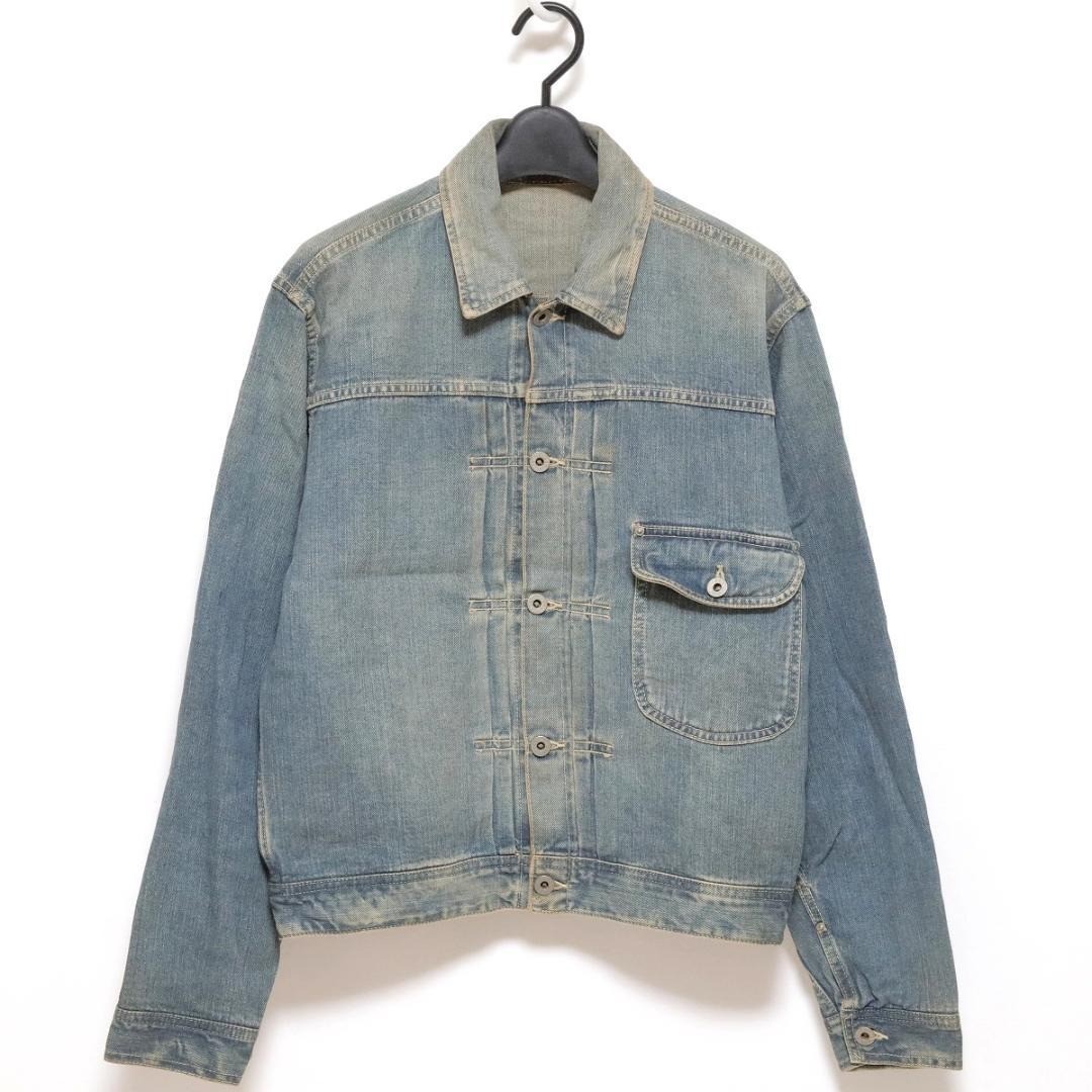 Lee 101-J Vintage Denim Jacket 40s First Model Indigo L Size (US M