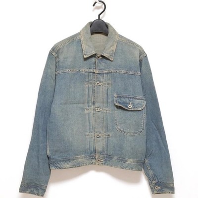 Lee 101-J Vintage Denim Jacket 40s First Model Indigo L Size (US M