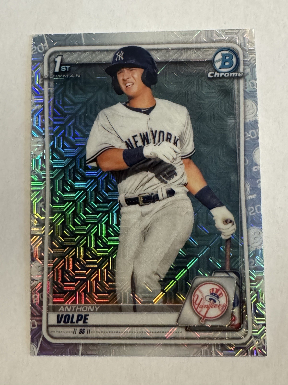 2020 Bowman Chrome Anthony Volpe BCP-139 1st Mojo Refractor Prospect RC Rookie