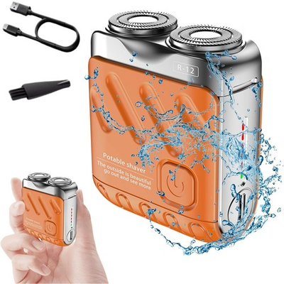 #ad R 12 Luggage Electric ShaverBeard Shaver Mini and Portable Suitcase DesignP... $20.62