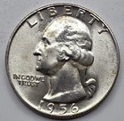 *SILVER* 1956-D  Washington Quarter - BU 《Great Way To Buy Silver!!》