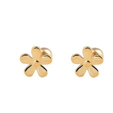 20g Mini Flower Cartilage Small Stud Earrings for Women Little Girls Screw Back