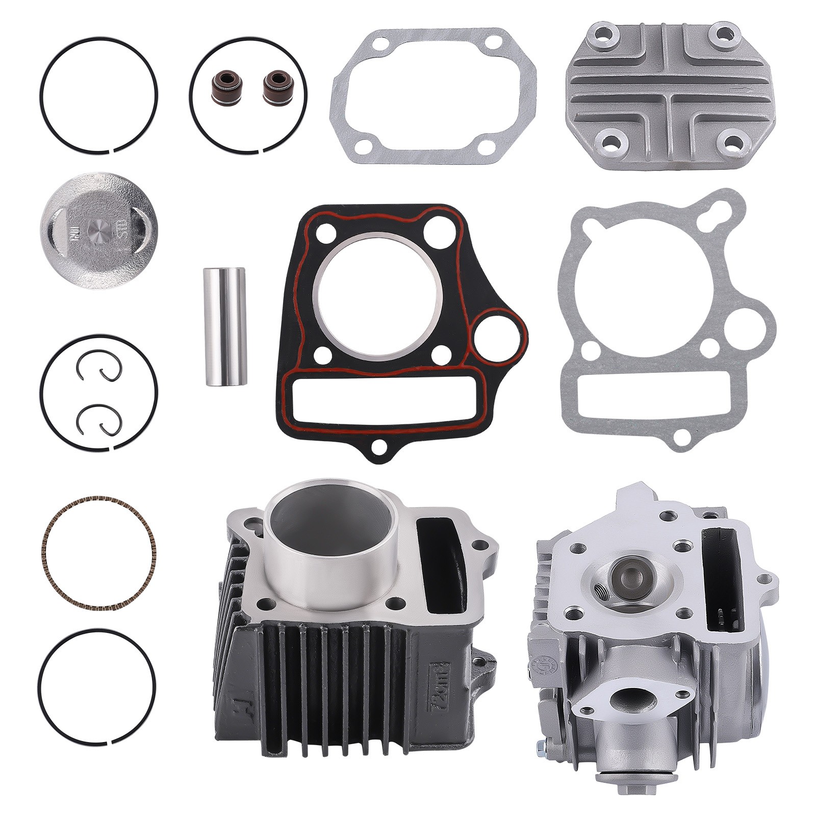 Cylinder Head Piston Gasket Engine Rebuild Kit for Honda CRF70F & CT70 & ATC70