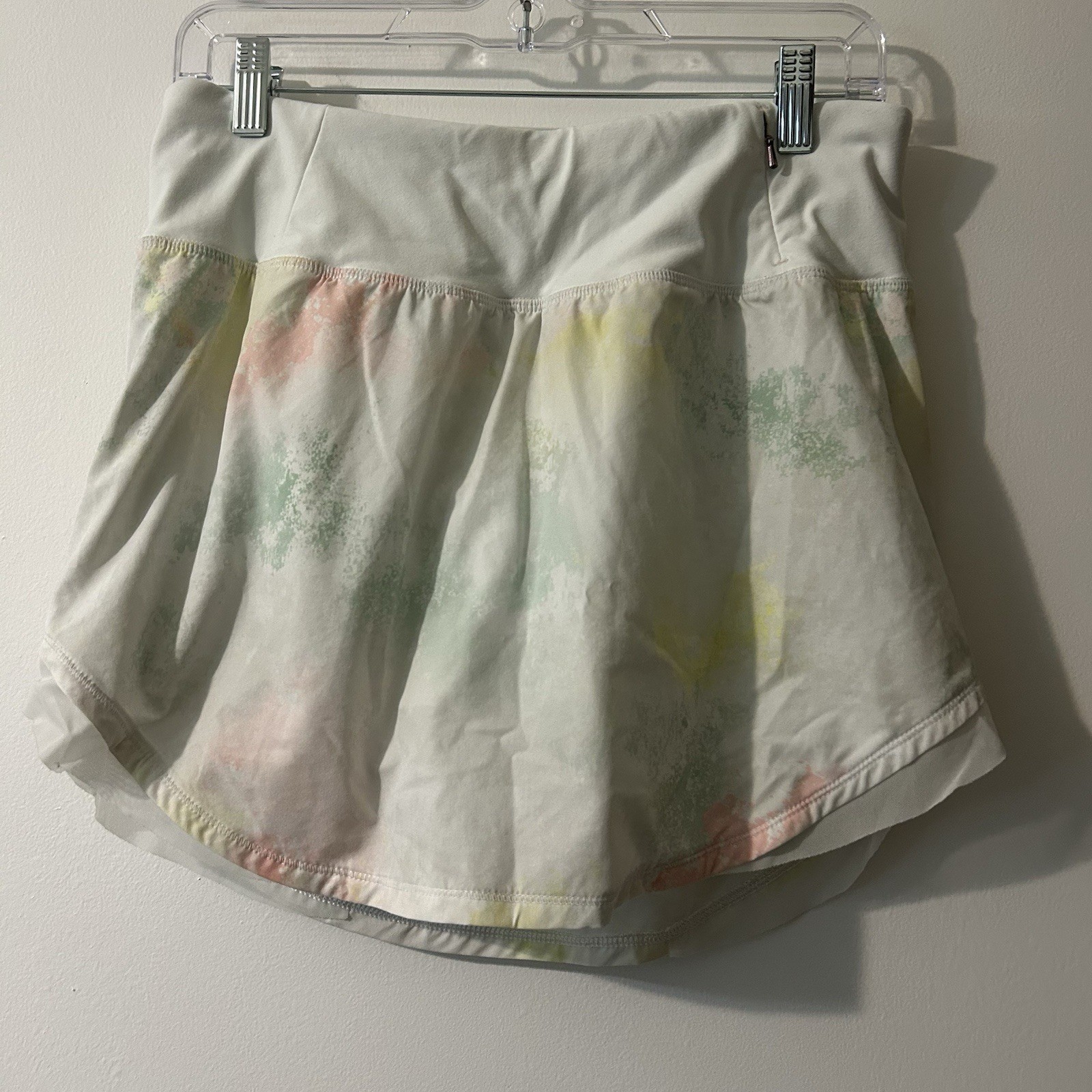 Calia StayThePath Athletic Golf Skort Women Multicolor Tie Dye Polyester Pull On