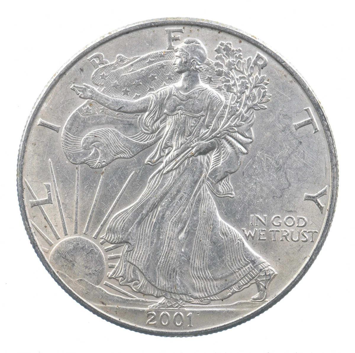 25+ American Eagle 2001 Silver Bullion Coins for sale | Updated