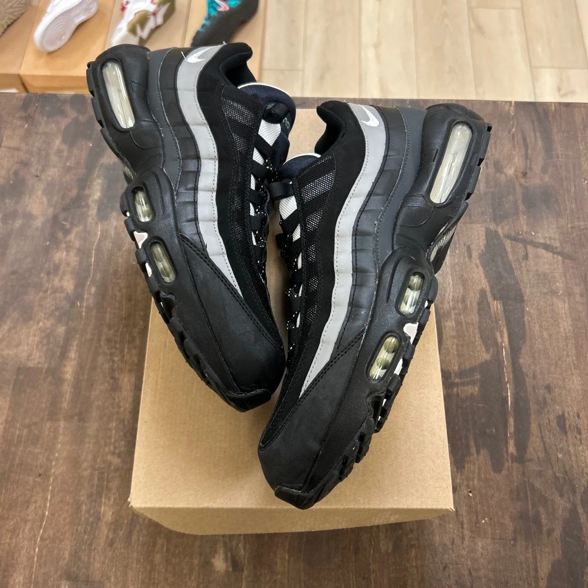 Nike Air Max 95 Essential Black Smoke Grey for Sale | Authenticity