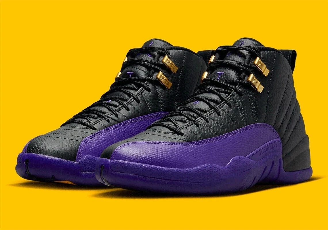 Nike Air Jordan 12 Retro GS Field Purple Black - Size 6 - NEW NO BOX