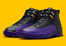 Nike Air Jordan 12 Retro GS Field Purple Black - Size 6 - NEW NO BOX