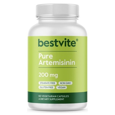 BESTVITE Artemisinin 200mg Per Capsule 60 Vegetarian Capsules  No Stearates  ...