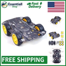 Smart 4WD Robotic Car Chassis Kit - Perfect for Arduino  Raspberry Pi Projects
