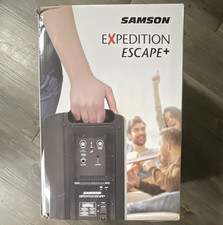 Samson Expedition Escape 50W Portable Rechargeable Bluetooth PA Speaker Black