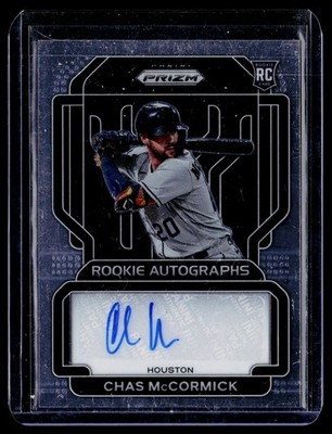 2022 Panini Prizm #RA-CM Chas McCormick Rookie Autographs RC BS24