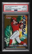 2019 Bowman's Best Power Producers Gold Refractor 48/50 Josh Jung PSA 10 8uc