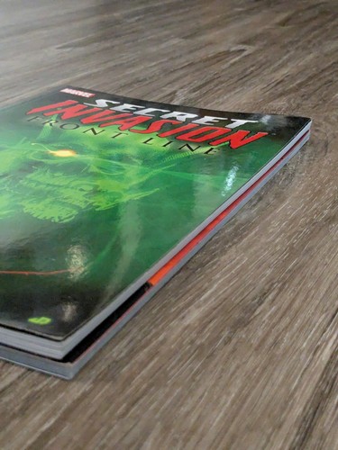 Secret Invasion Graphic Novel Lot Front Line & Black Panther Marvel Comics TPB - Picture 7 of 21