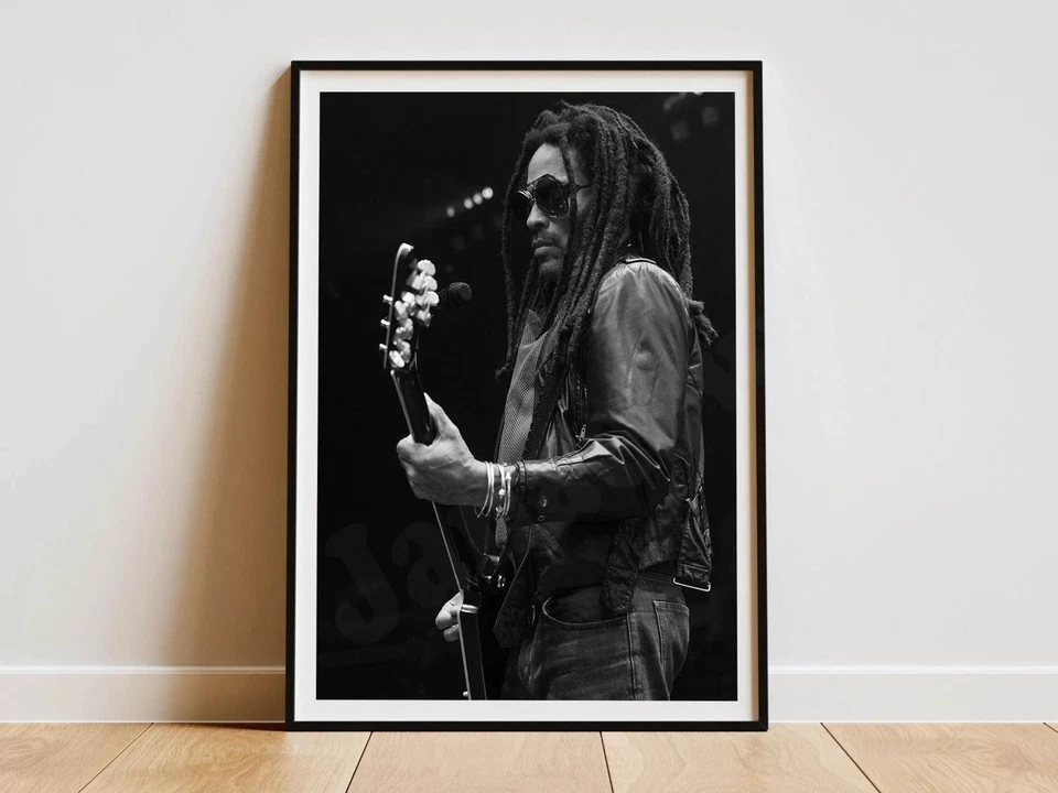 Lenny Kravitz 2026 European Tour Poster Rock Singer Photo Wall Decor, No Frame - Image 2 of 2