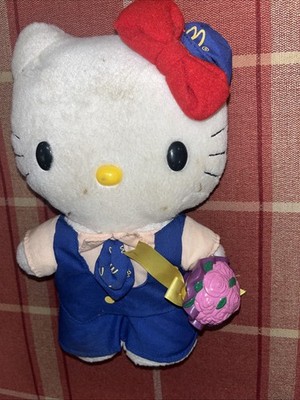 Vintage Hello Kitty DEAR DANIEL Plush MCDONALDS Crew Wedding Sanrio 9'' w/ Tag
