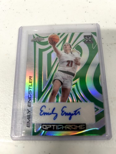 Emily Engstler Auto Leaf Optic Rookie Card